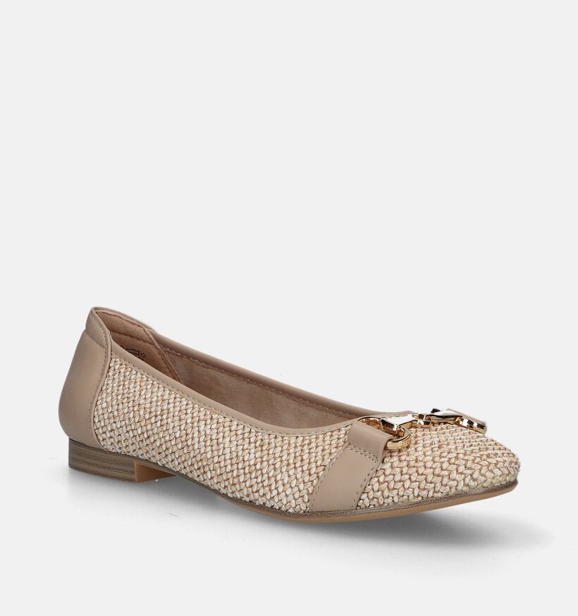 Tamaris Taupe Ballerina's voor dames (335886)