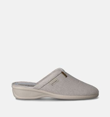 Pantoufles beige