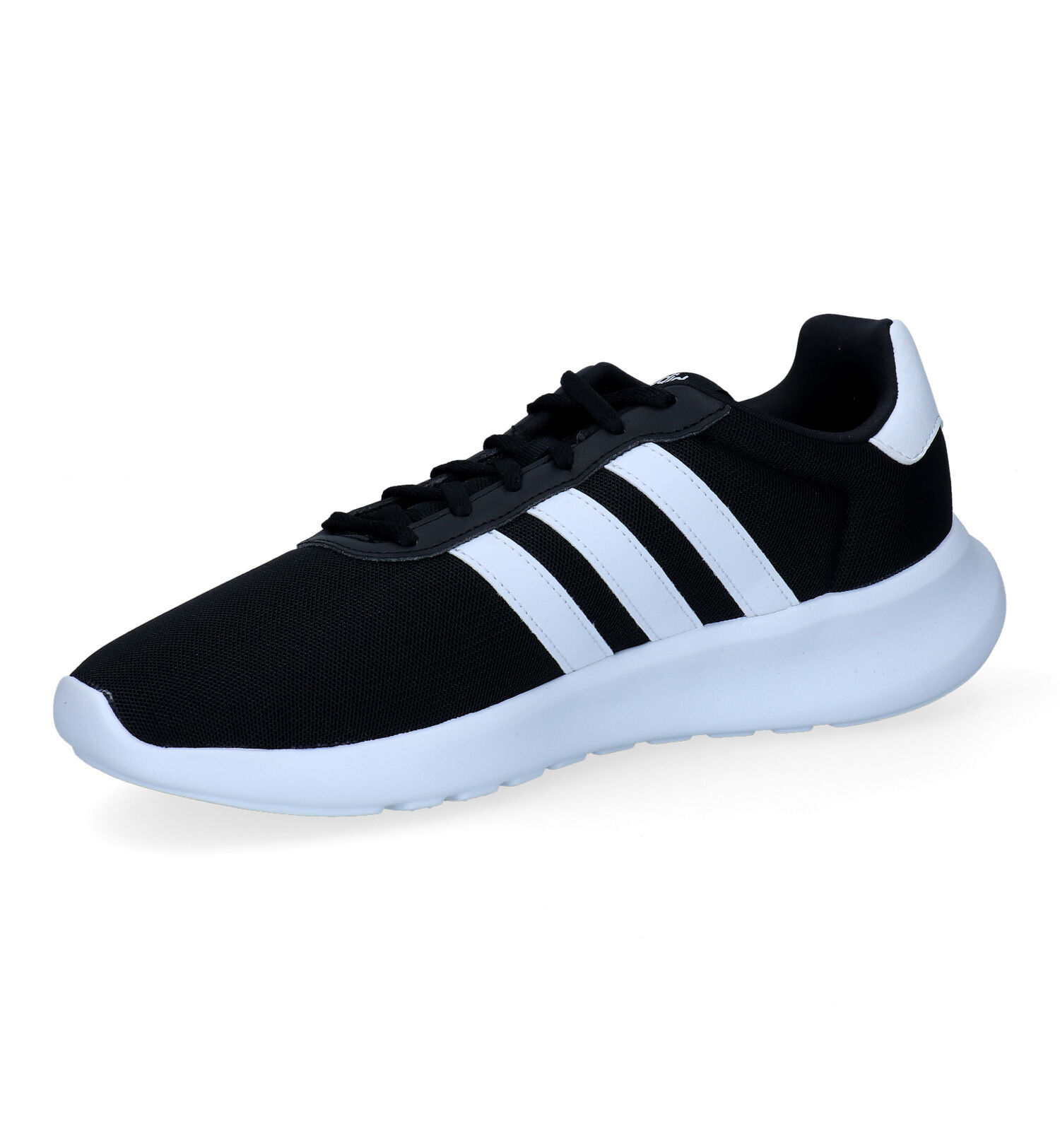 Adidas lite racer sneakers zwart heren sales