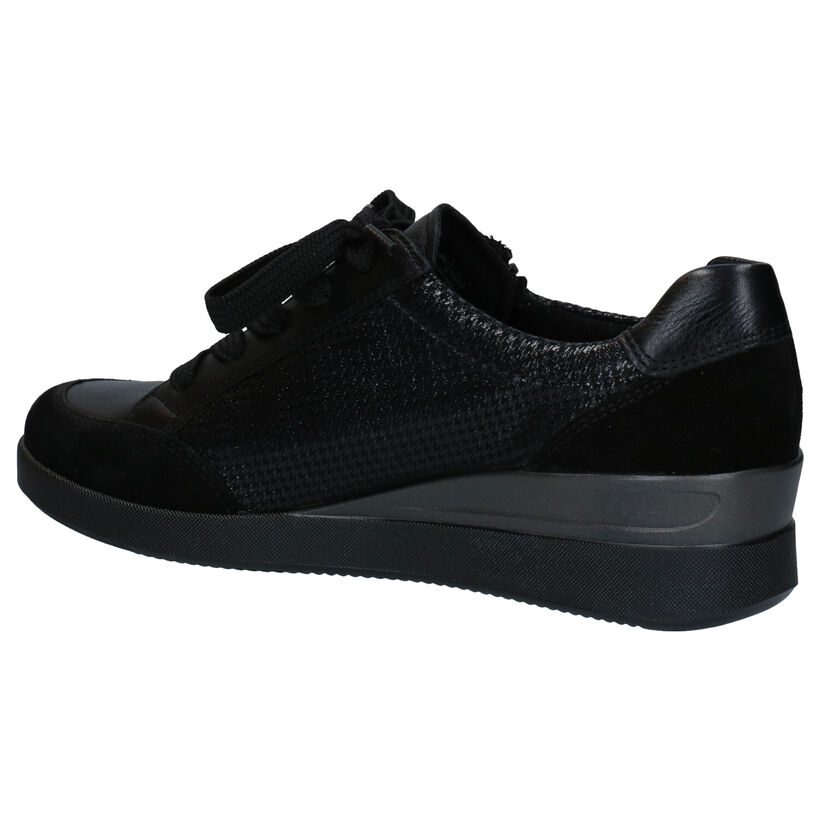 Ara Lazio HighSoft Zwarte Sneakers in leer (282785)
