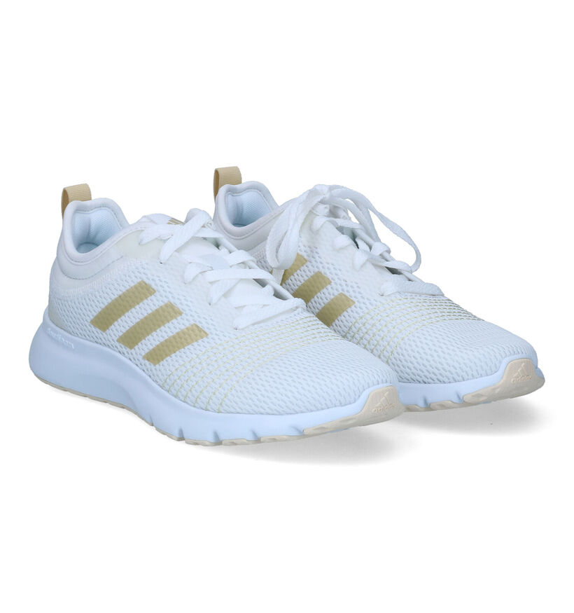 adidas Fluidup Witte Sneakers in kunststof (301968)