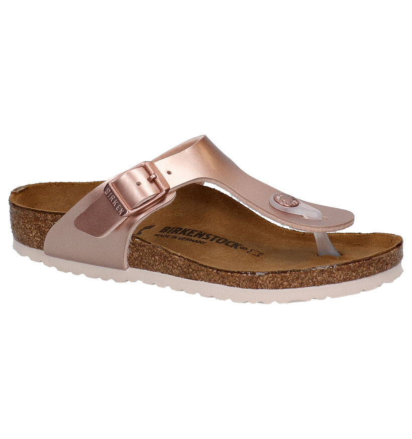 Birkenstock Gizeh BS Witte Teenslippers voor meisjes (338081)