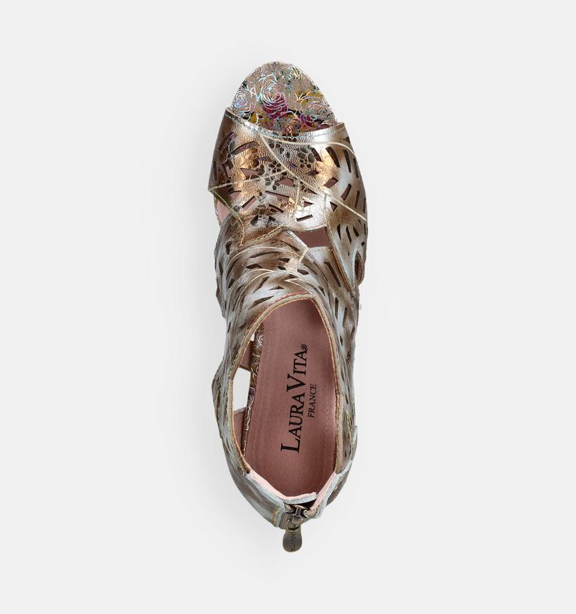 Laura Vita Escarpins montants en Bronze pour femmes (373211)