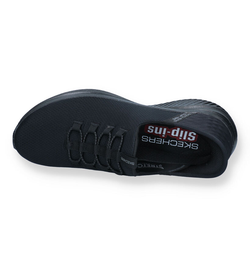 Skechers Ultra Flex 3.0 Slip-ins en Noir pour hommes (326186) - pour semelles orthopédiques