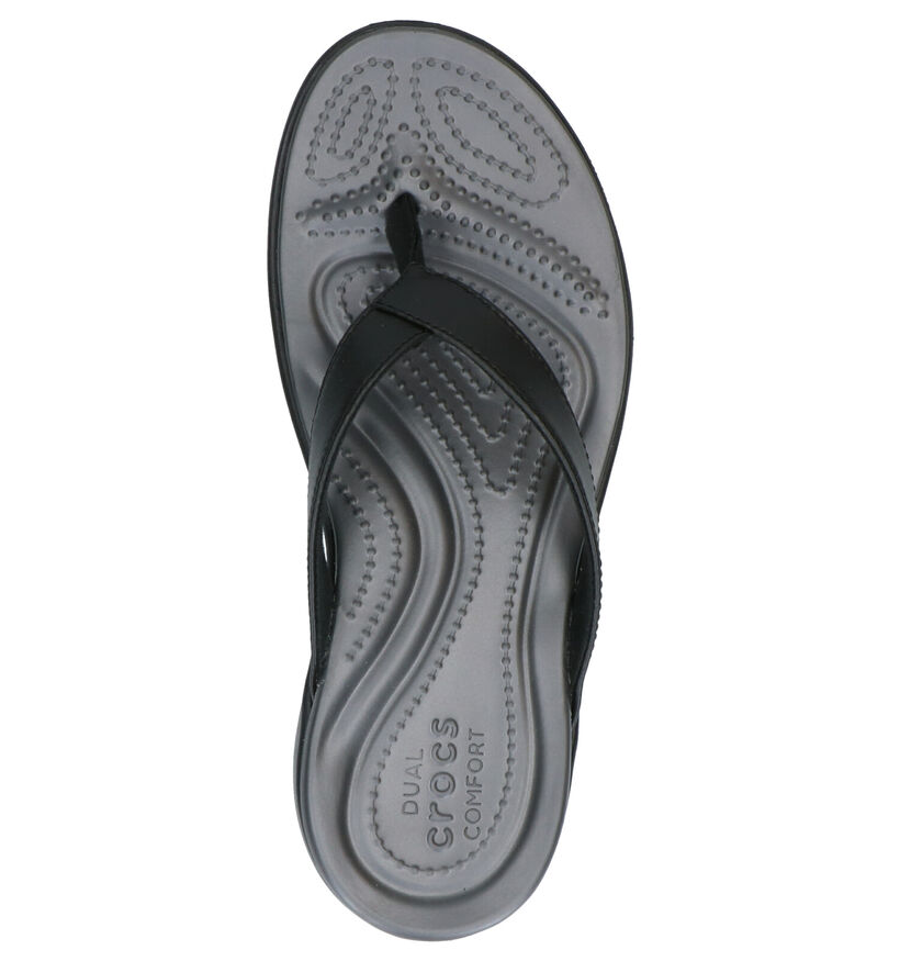 Crocs Capri Beige Teenslippers in kunststof (270767)