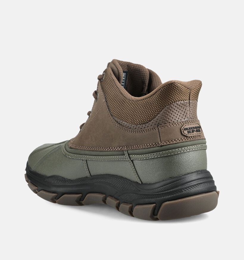 Skechers  Respected Swamper Chaussures outdoor en Vert kaki pour hommes (379536)