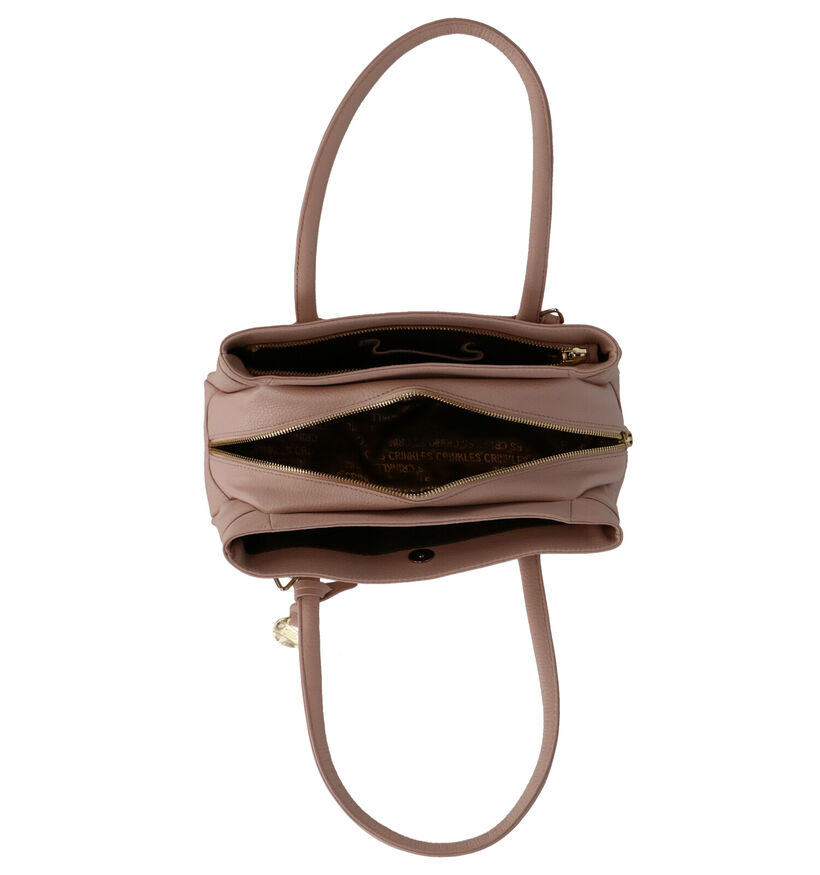 Crinkles Lila Handtas in leer (295303)