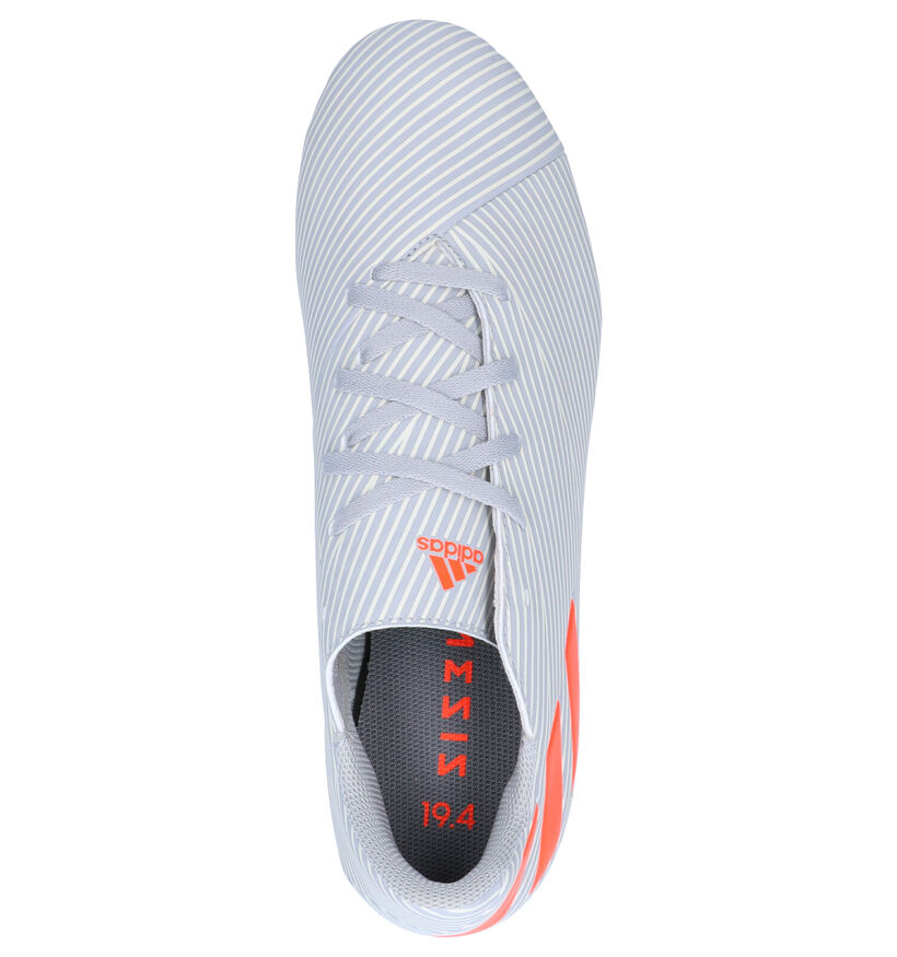 adidas Nemeziz 19.4 FXG Chaussures de foot en Gris en simili cuir (262574)