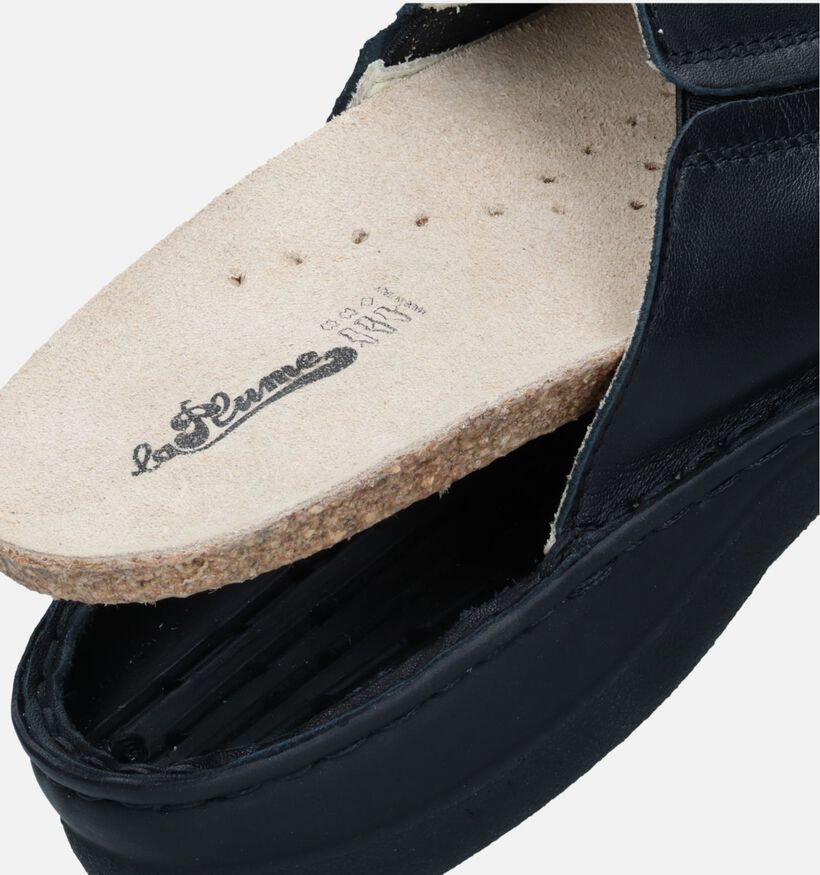 Belizia Pantoufles ouvertes en Noir pour hommes (295626)