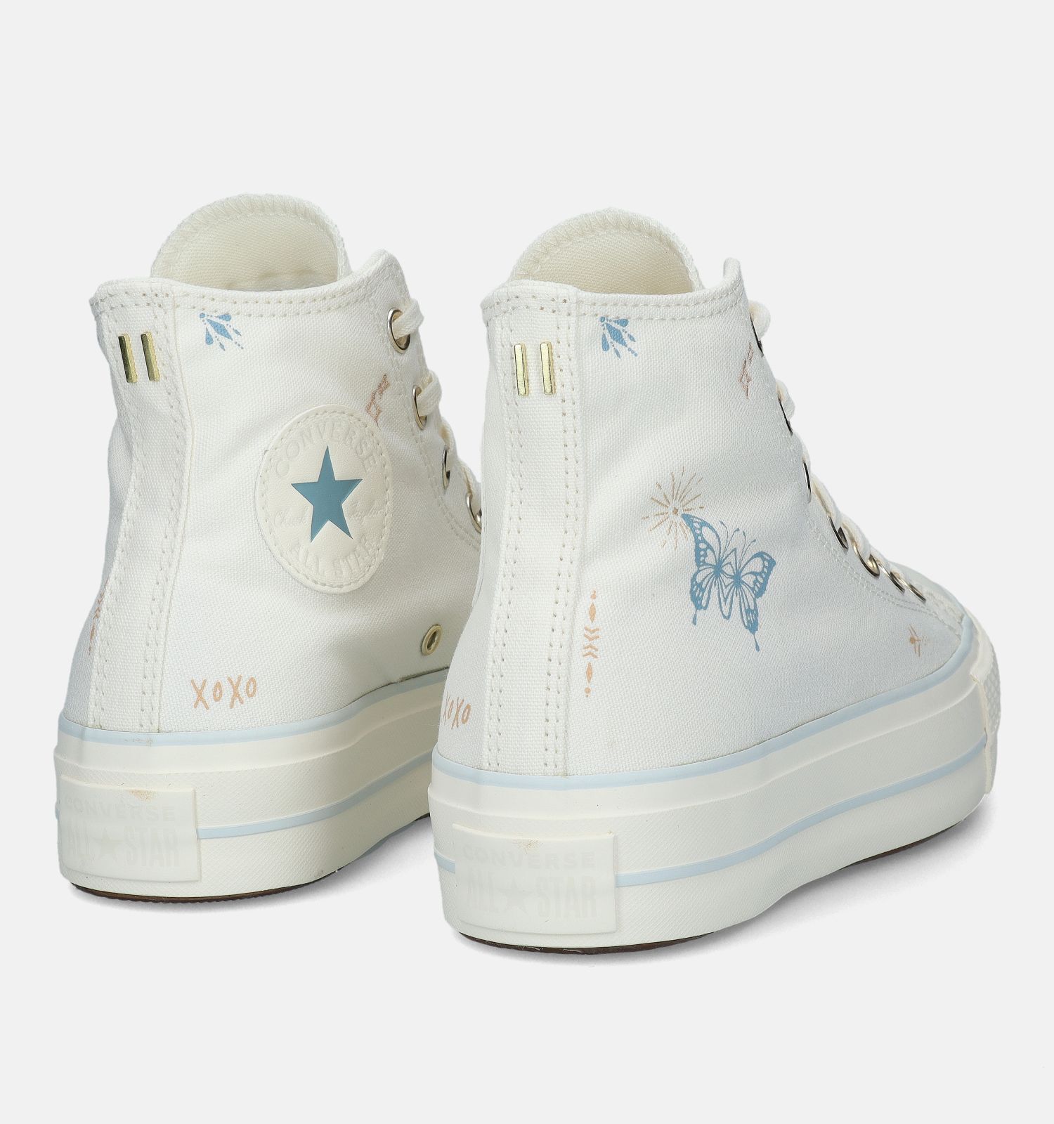 Converse Chuck Taylor All Star Lift Platform Witte Sneakers Dames Sneakers Online op TORFS.BE