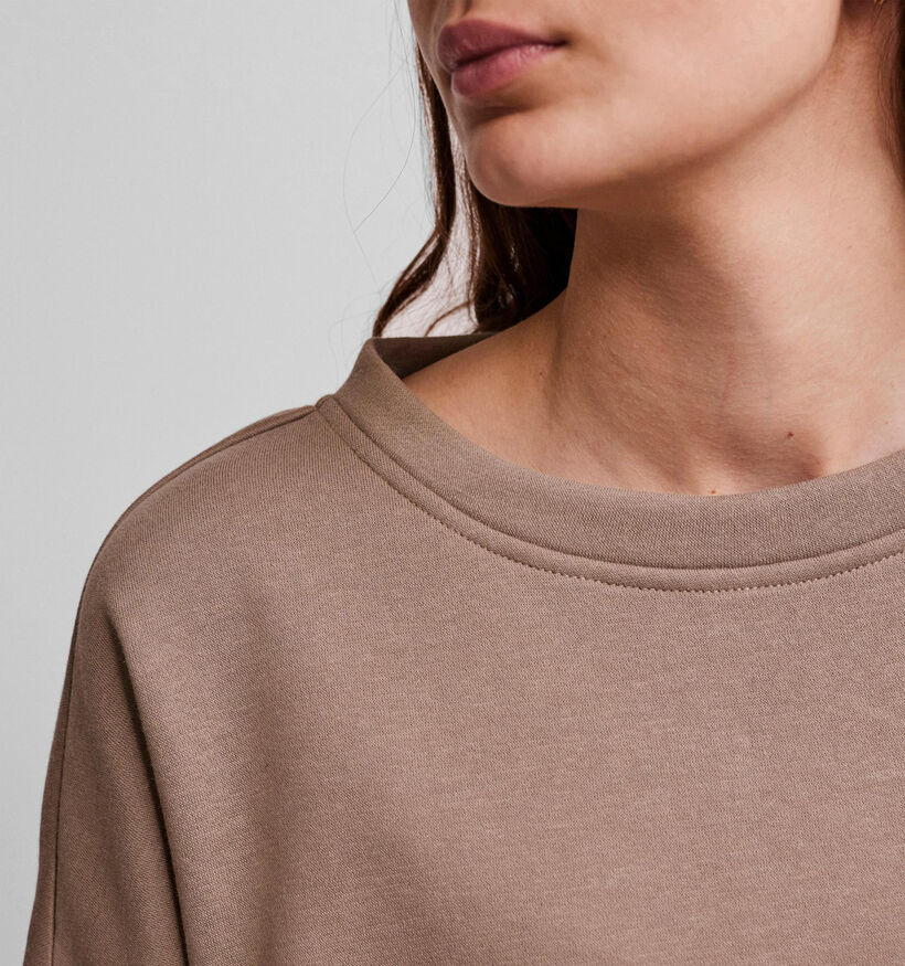 Pieces Chilli Sweater en Brun pour femmes (337707)