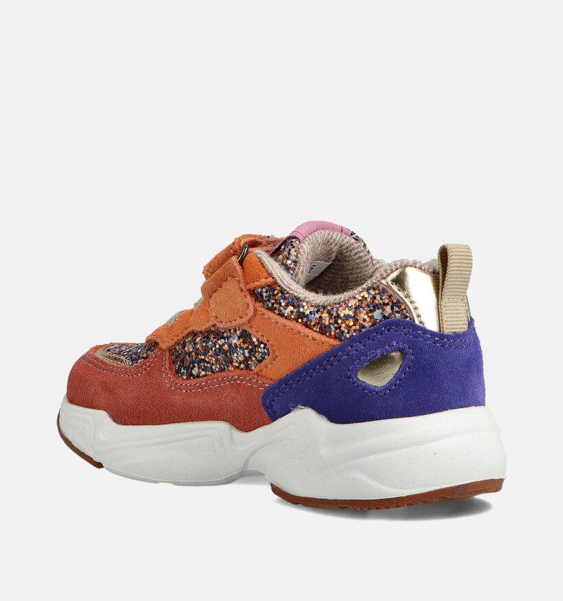 FR by Romagnoli Cognac Sneakers voor meisjes (362354) - geschikt voor steunzolen