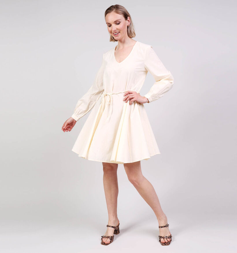 JDY Kalinka Flared Robe en Jaune pour femmes (370055)