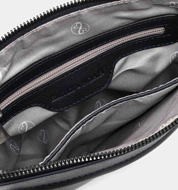 Emily & Noah Crossbody tassen Cognac/Blauw