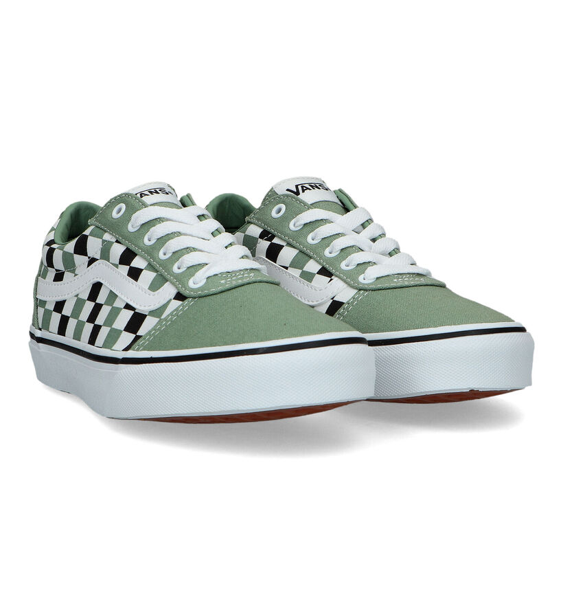 Vans YT Ward Zwarte Sneakers voor jongens, meisjes (336458)