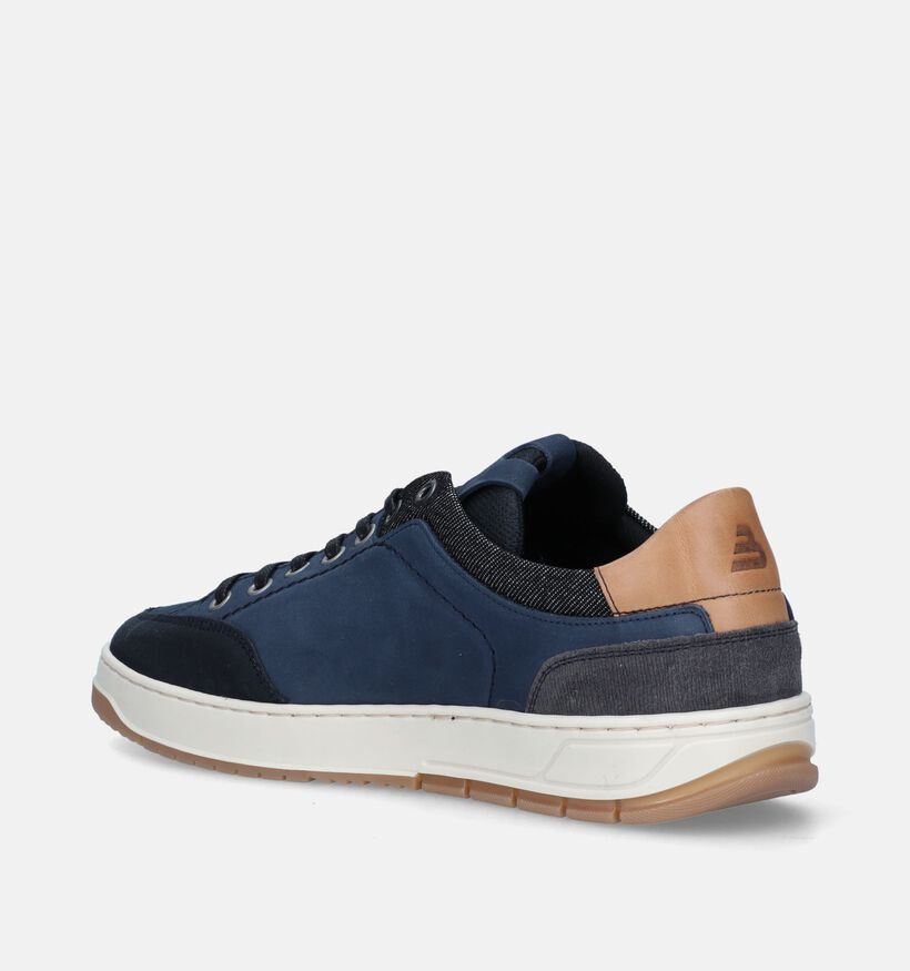 Bullboxer Chaussures à lacets en Bleu foncé pour hommes (344480) - pour semelles orthopédiques