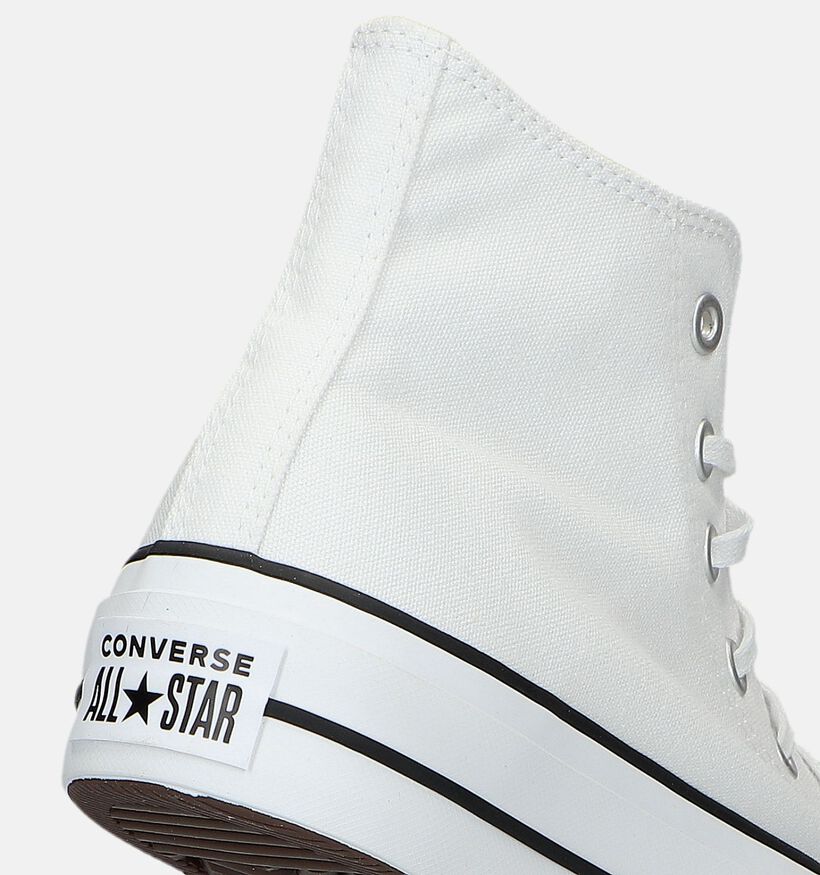 Converse Chuck Taylor All Star Platform Witte Sneakers voor dames (327860)