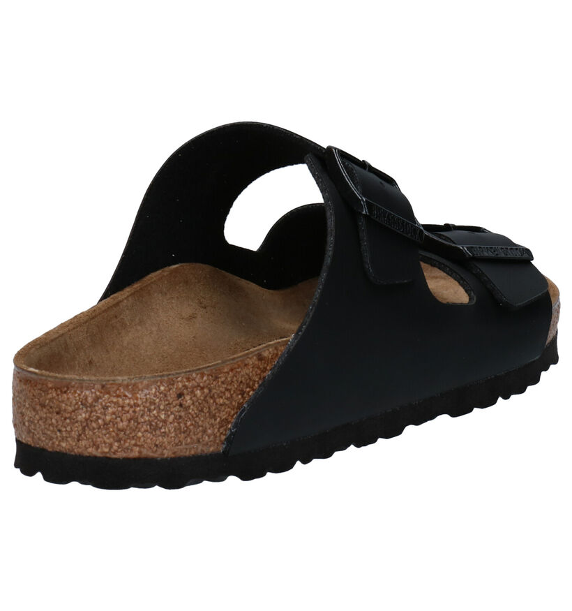 Birkenstock Arizona Nu-pieds en Noir pour hommes (213368)