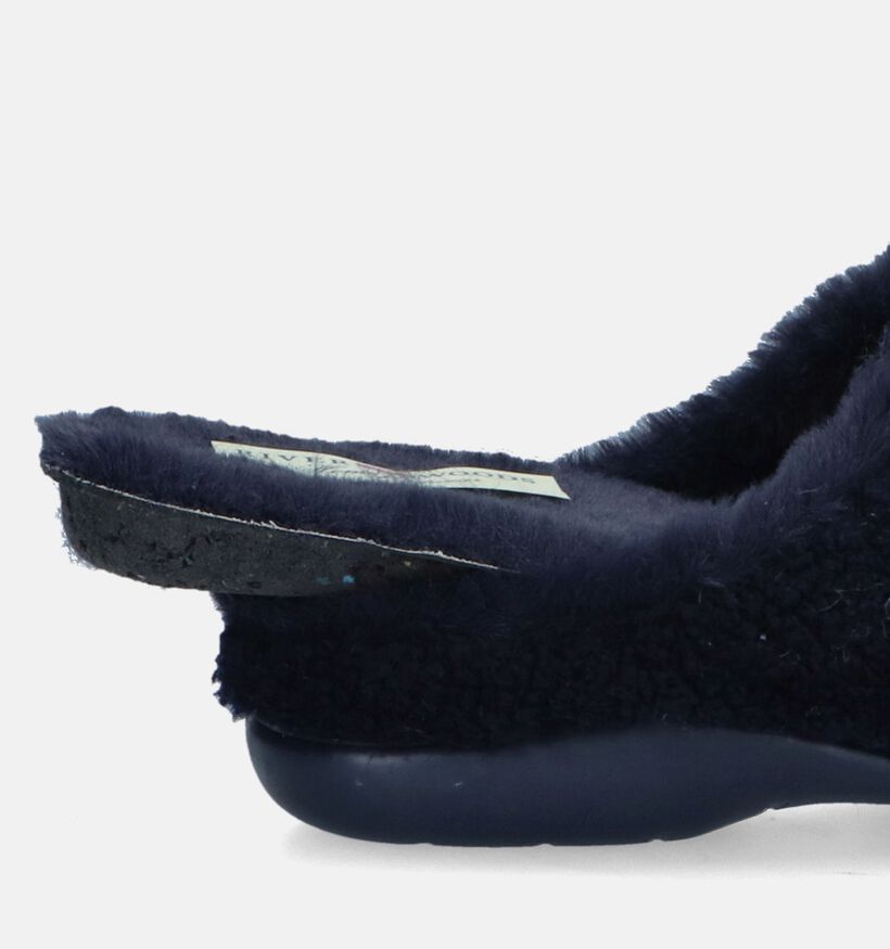 River Woods Ivette Blauwe Pantoffels voor dames (347367) - geschikt voor steunzolen