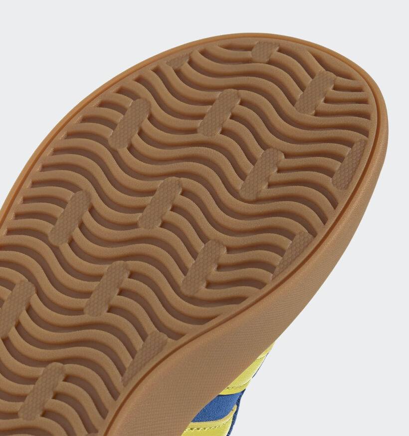 adidas VL Court 3.0 Gele Sneakers voor jongens, meisjes (350160)
