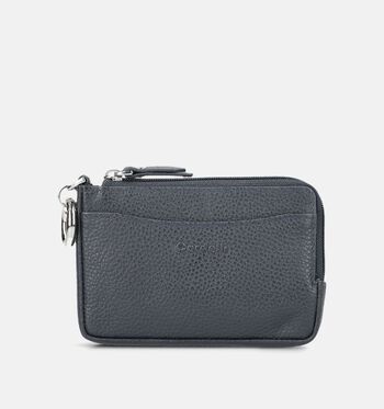 Euro-Leather Portemonnees Zwart/Cognac/Taupe/Blauw/Rood