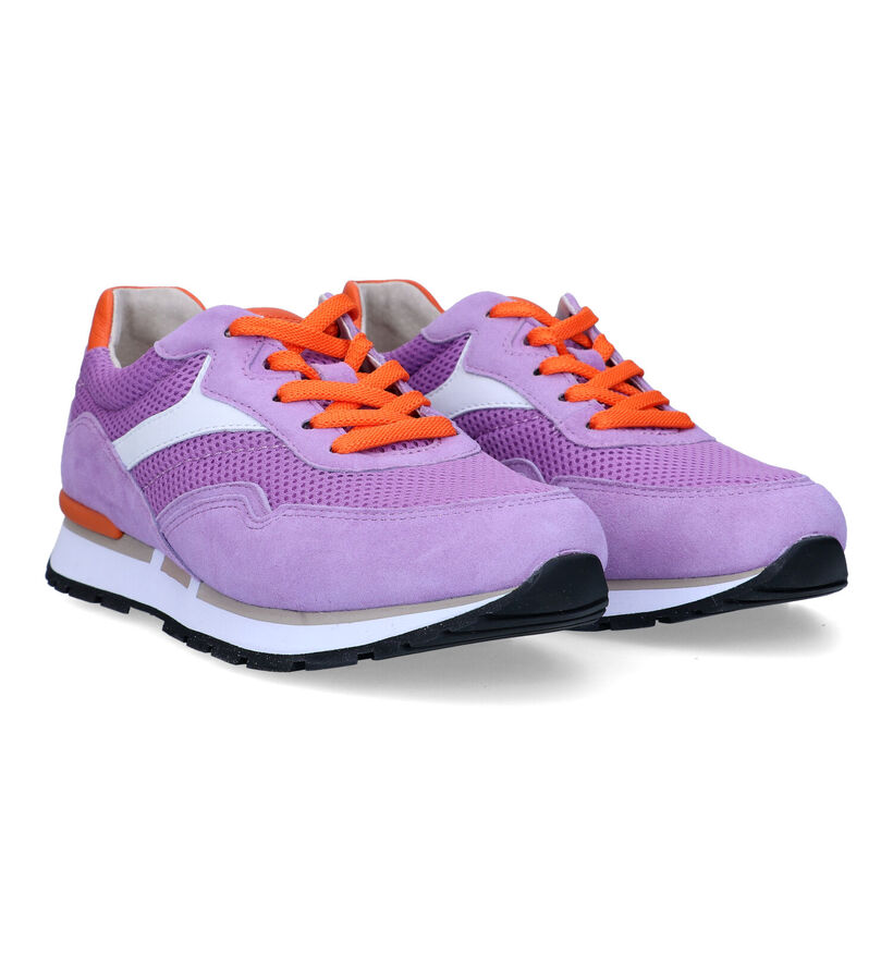 Gabor OptiFit baskets en Mauve pour femmes (323149) - pour semelles orthopédiques