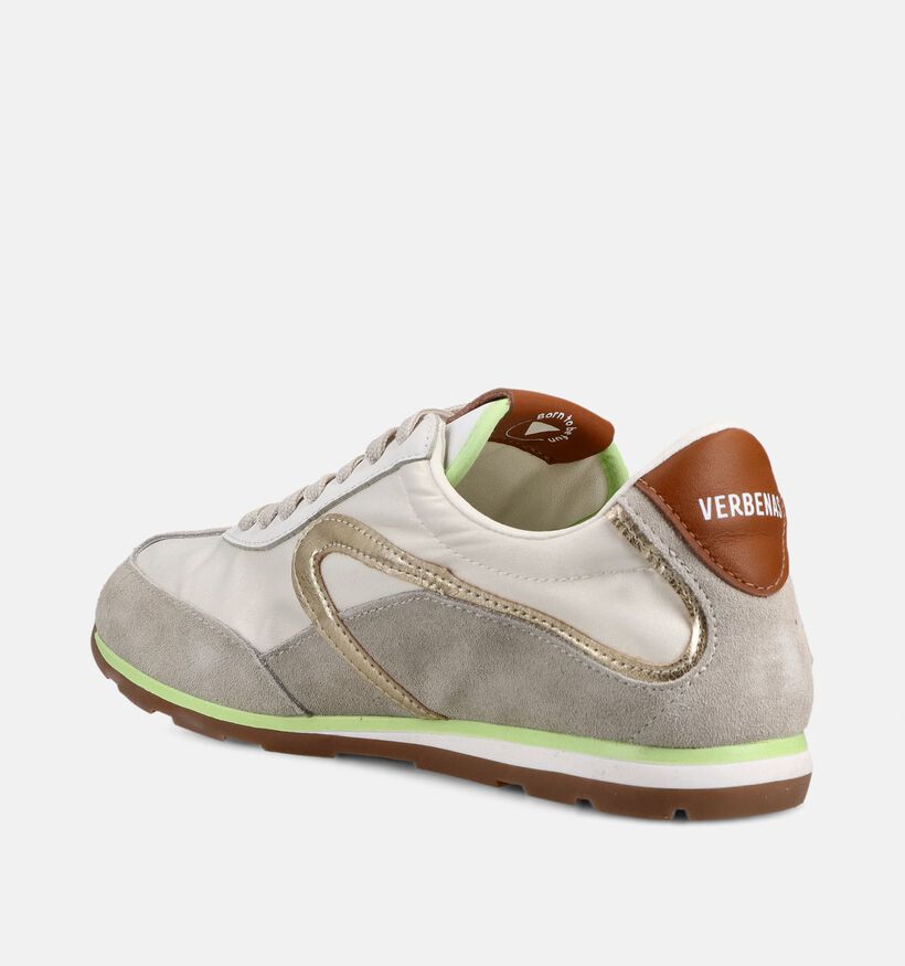 Verbenas Jamaica Pietra Witte Sneakers voor dames (380525) - geschikt voor steunzolen