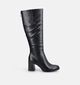 Tamaris ANTIshokk Bottes hautes &agrave; talons en Noir pour femmes (378916)