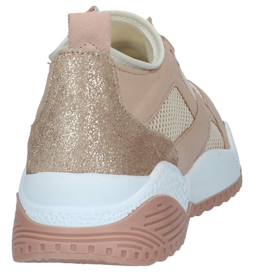 Tango Isabel Roze Sneakers in leer (233583)