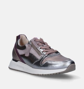 Gabor Comfort Sneakers Zwart/Beige/Roze