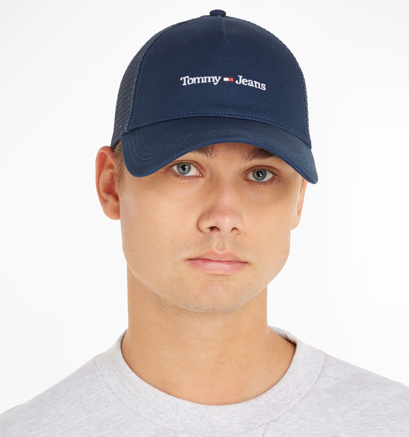 Tommy Hilfiger Sport Trucker Cap Blauwe Pet voor heren (329116)