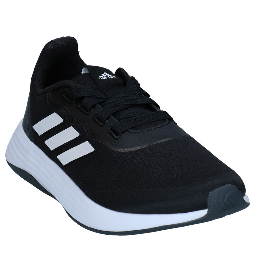 adidas QT Racer Zwarte Sneakers voor dames (290834) - geschikt voor steunzolen