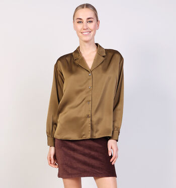 Blouse groen Pieces Blouses Groen