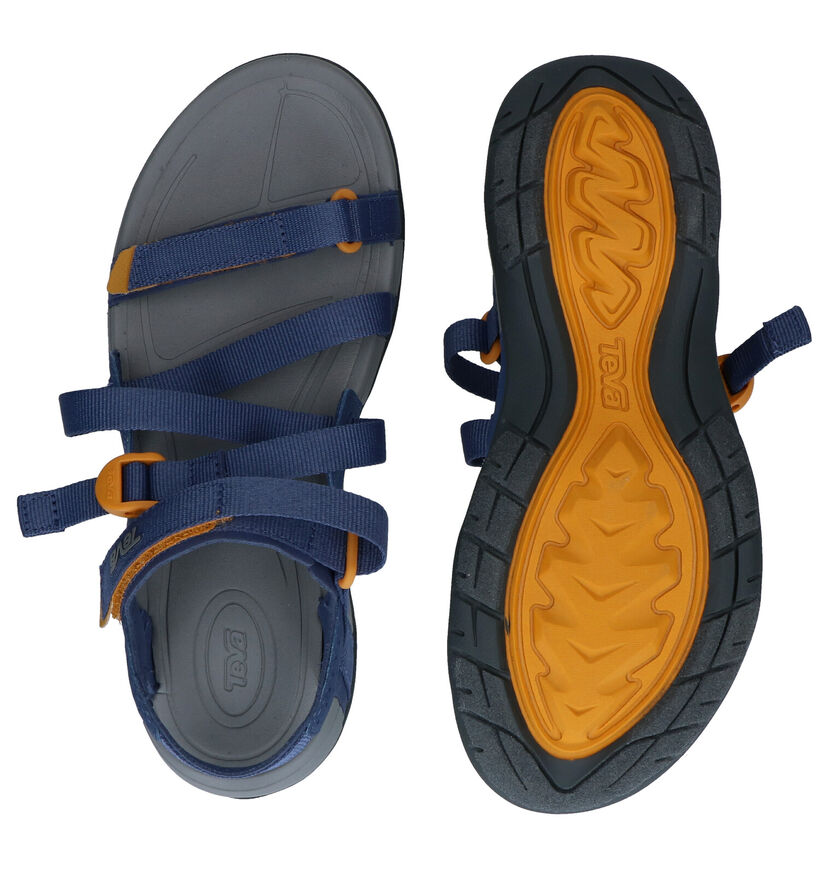 Teva Ascona Sport Sandales en Bleu en textile (289104)