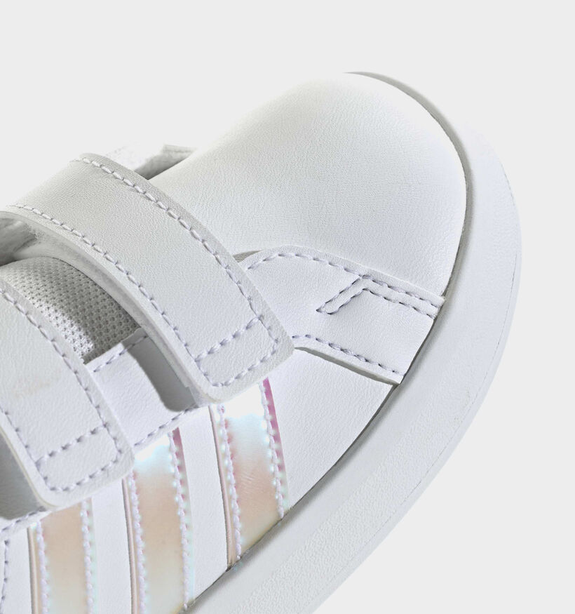 adidas Grand Court 3.0 Witte Sneakers voor meisjes (366806) - geschikt voor steunzolen