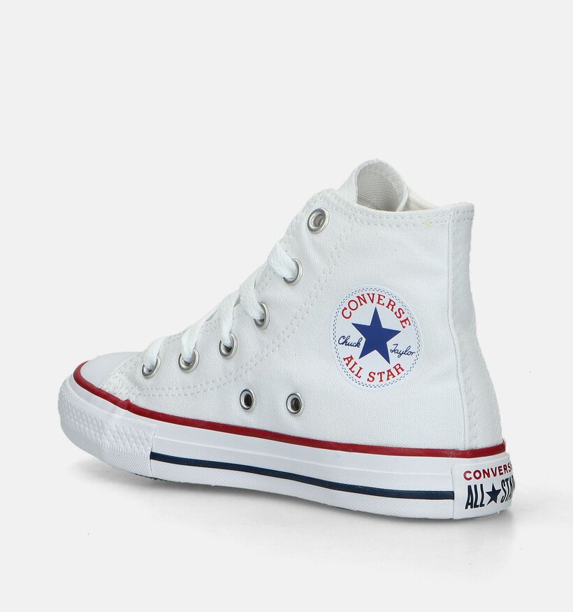 Converse Chuck Taylor All Star Baskets en Blanc pour filles, garçons (335727)