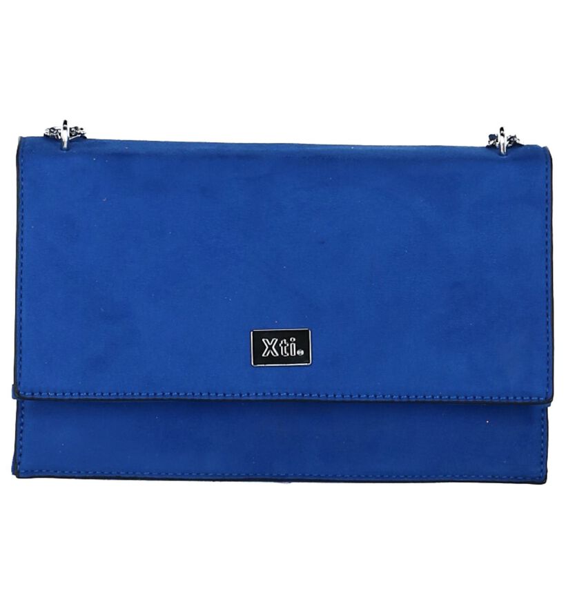 Xti Blauwe Clutch in stof (224059)