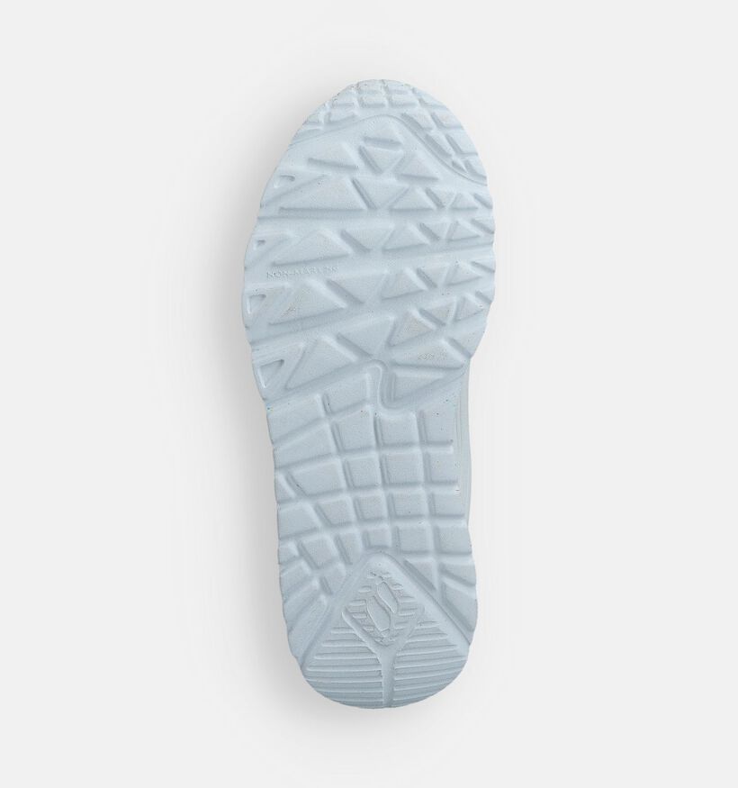 Skechers Uno Lite Vivid Splash Witte Sneakers voor meisjes (367526)