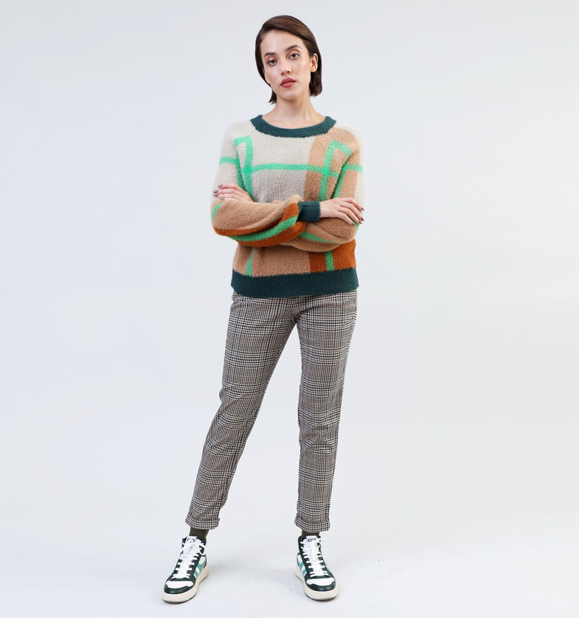 Vila Hallo Rode Gebreide Trui voor dames (328942)