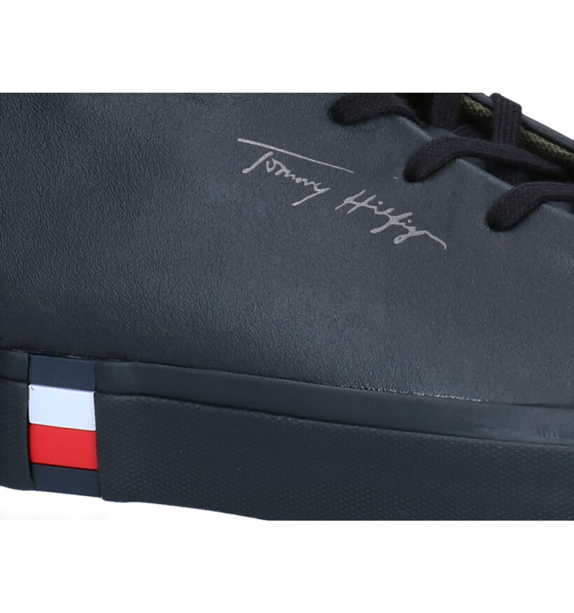 Tommy Hilfiger Corporate Baskets hautes en Noir pour hommes (296049)