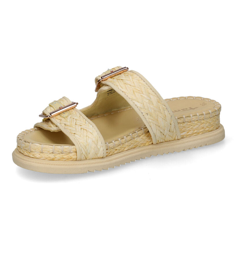 Tamaris Espadrilles en Jaune en textile (309755)