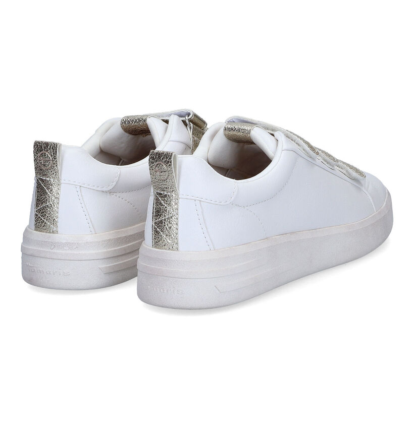 Tamaris Witte Sneakers in kunstleer (306376)