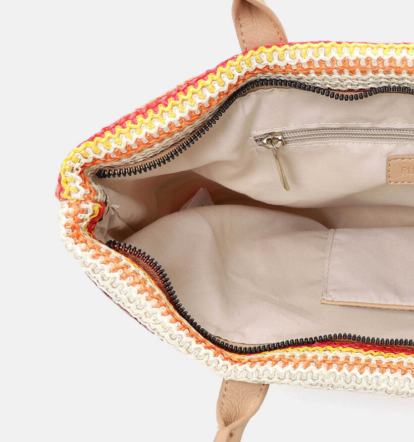 Emily & Noah Rue Cabas en Rouge/Jaune pour femmes (371505)