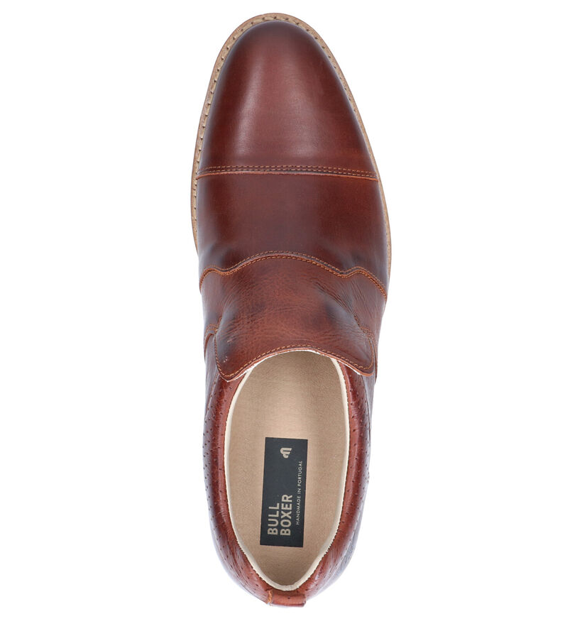 Bullboxer Chaussures à enfiler en Cognac en cuir (272198)