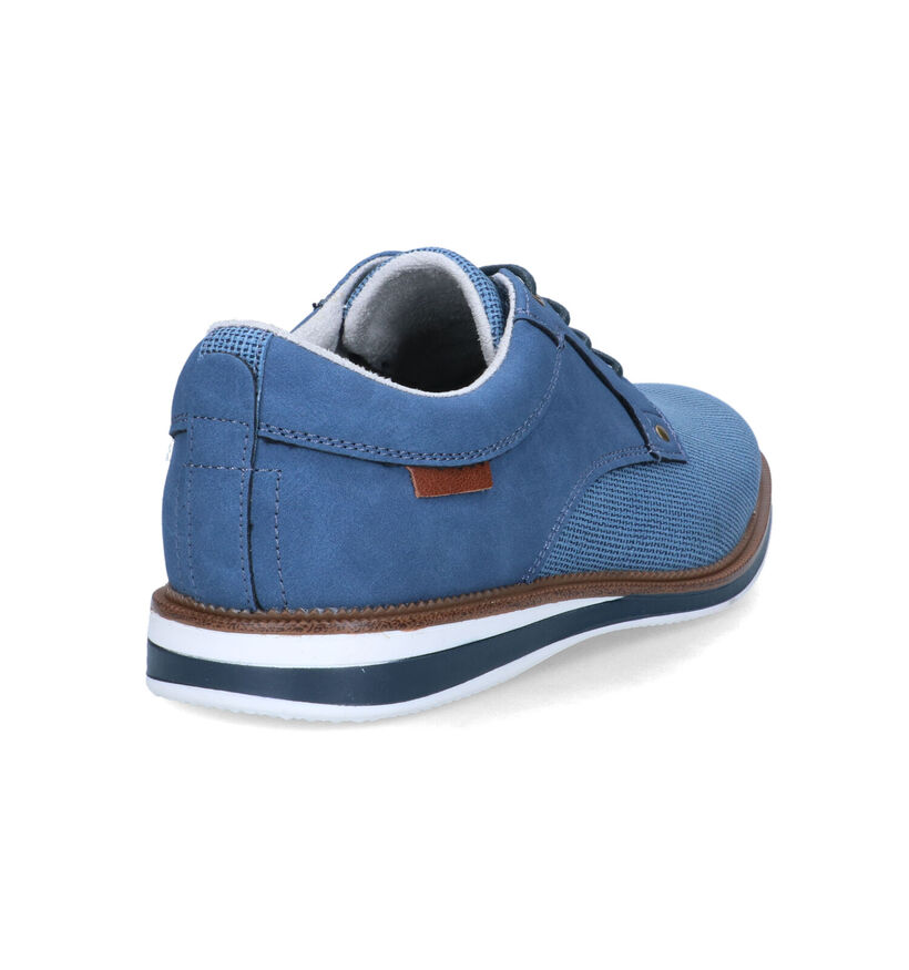 Safety Jogger Lifestyle Chaussures à lacets en Bleu pour hommes (321200)