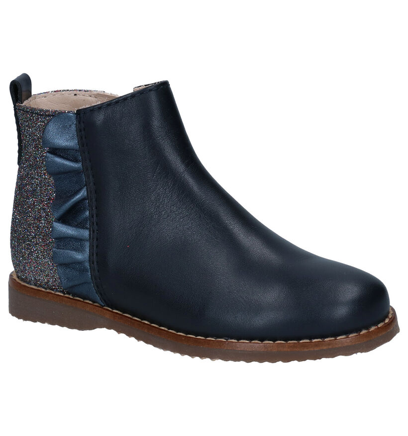 Beberlis Bottes courtes en Bleu foncé pour filles (297350)