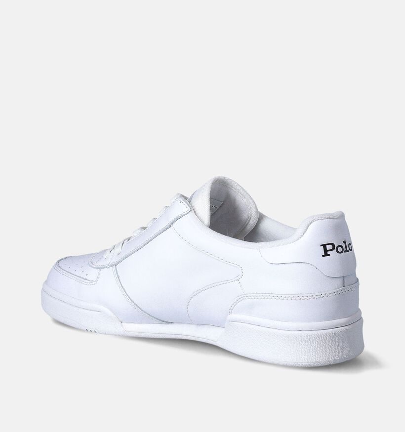 Polo Ralph Lauren Baskets basses en Blanc pour hommes (350919) - pour semelles orthopédiques