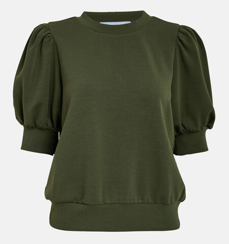 Sweatshirt vert