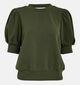 Minus Livana Sweatshirt en Vert kaki pour femmes (359849)