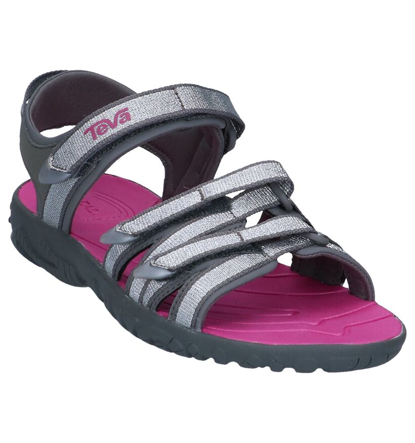 Teva Tirra Zilveren Sandalen in stof (273053)